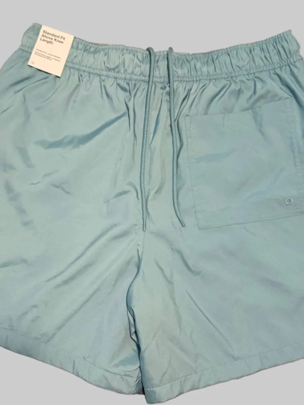 Nike Men’s Sportswear Club Woven Lined Flow Shorts Standard Fit Teal Blue M